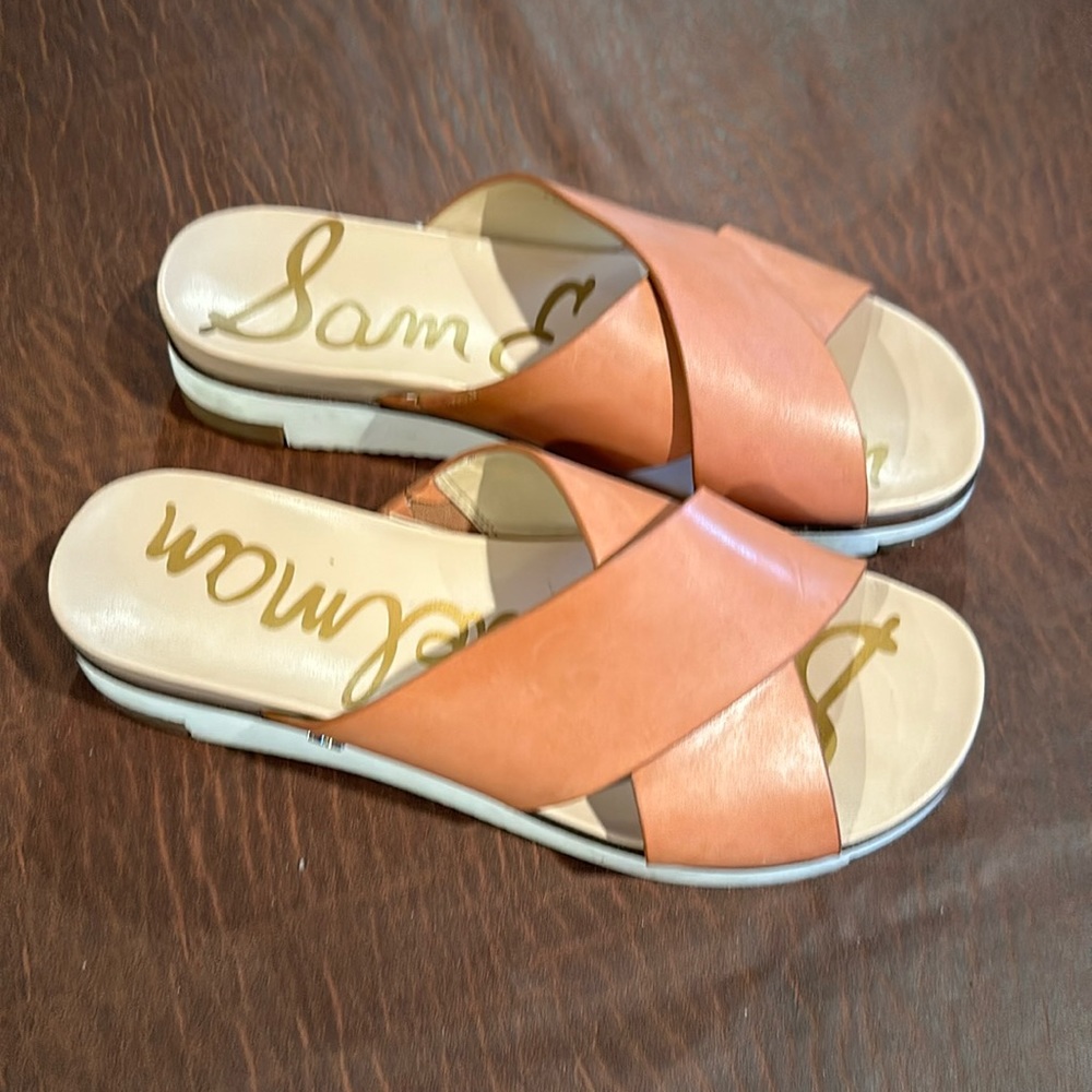 Sam Edelman sandals size 9M in brown.